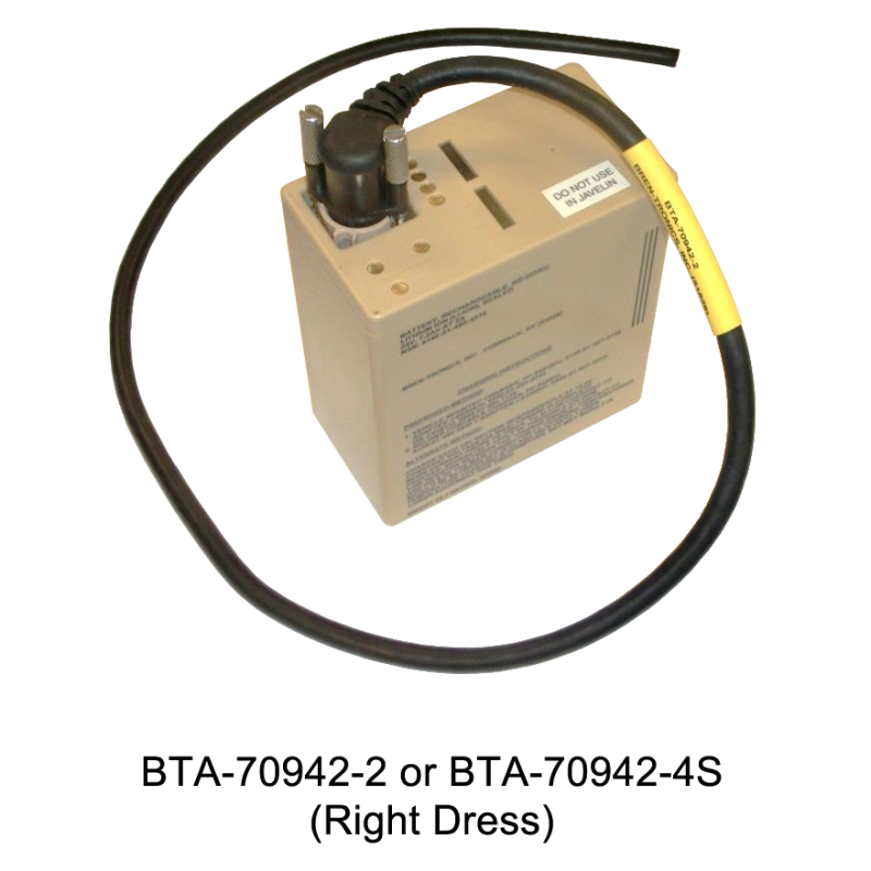 BTA-70942, X90 Sealed Low Profile Cable | Bren-Tronics